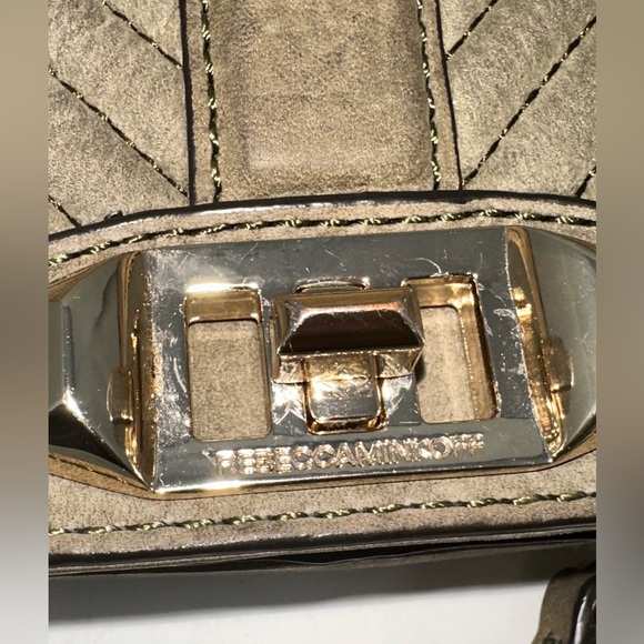 Rebecca Minkoff Olive Green  suede mini crossbody. 250 Retail. - Picture 3 of 14